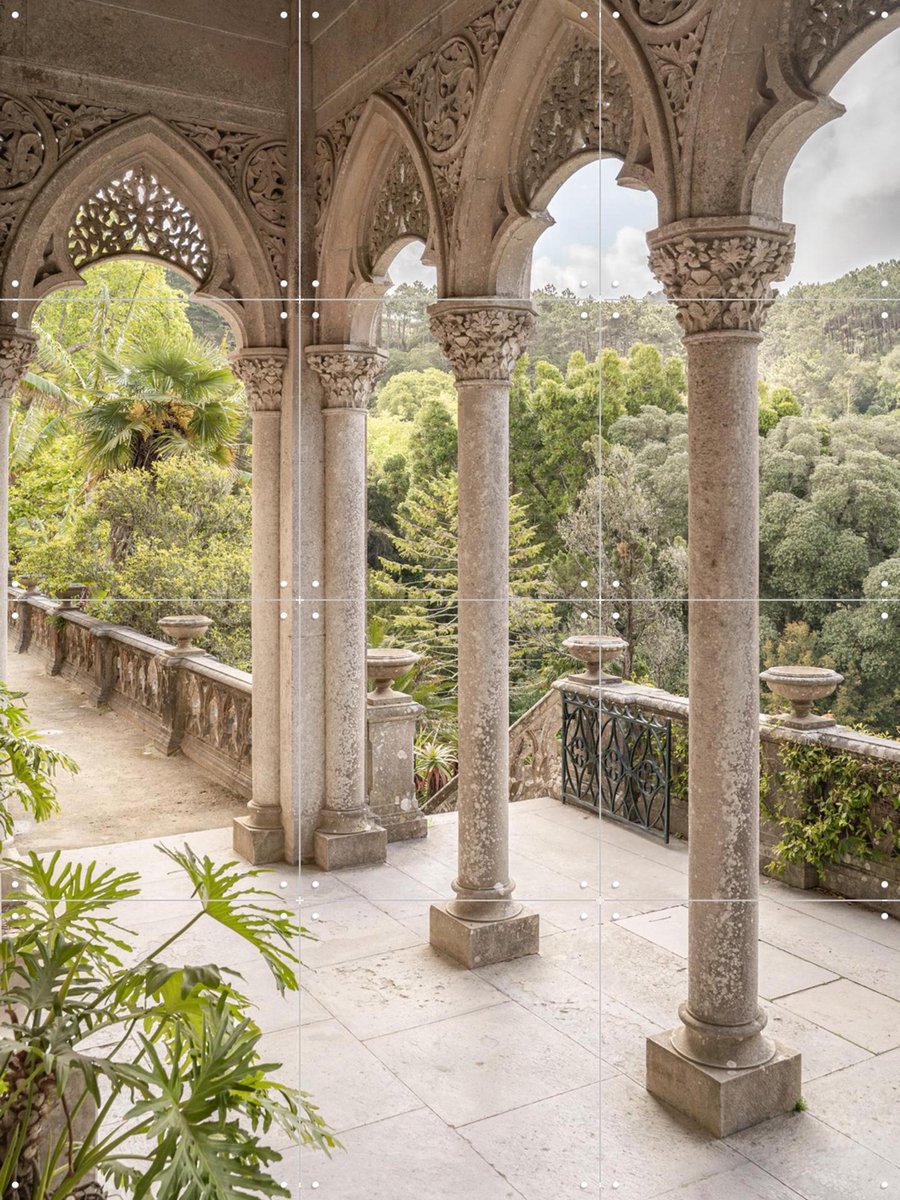IXXI Arches, Henrike Schenk - 60 x 80 cm - Gratis ophangtool - Grote wanddecoratie en posters - Kleurrijk, Naturalisme, Fotografie, Woonkamer, Gang
