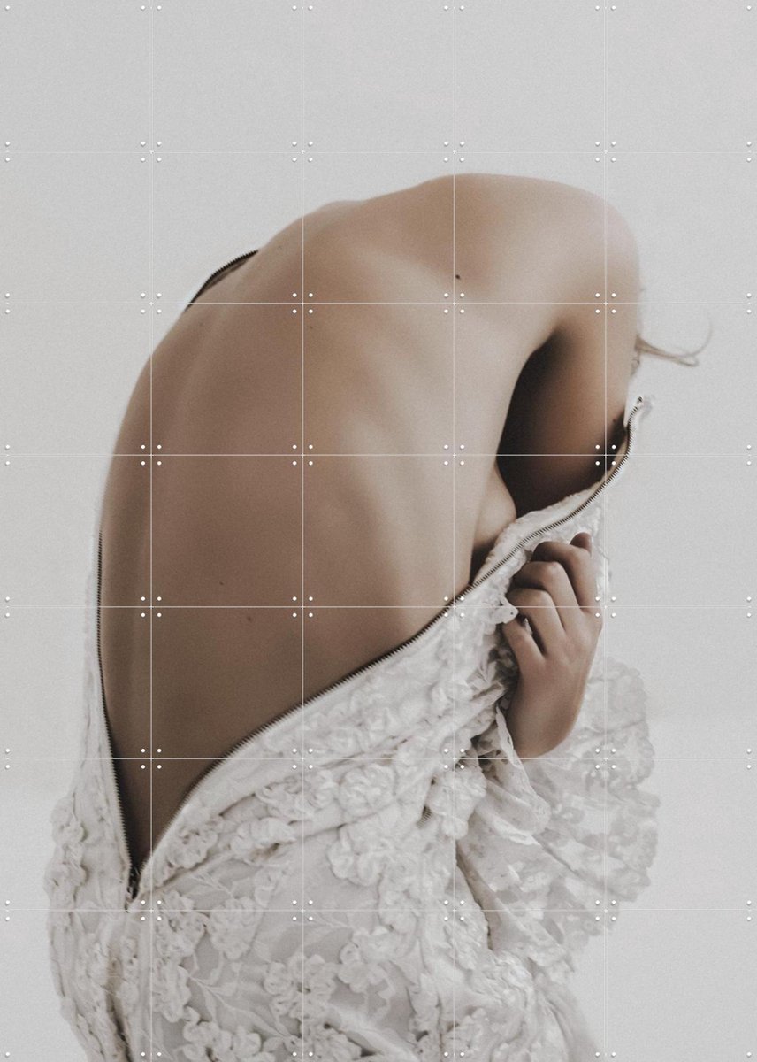 IXXI Alaia, STUDIO HANNAH LEMHOLT - 100 x 140 cm - Gratis ophangtool - Grote wanddecoratie en posters - Fotografie, Minimalisme, Slaapkamer