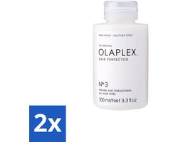 2 x Olaplex – Haarmasker – Hair Perfector No.3 – 100 ml - Haarherstel - Haarverzorging - Haarstructuur - Haarbreuk - Haarherstelproduct