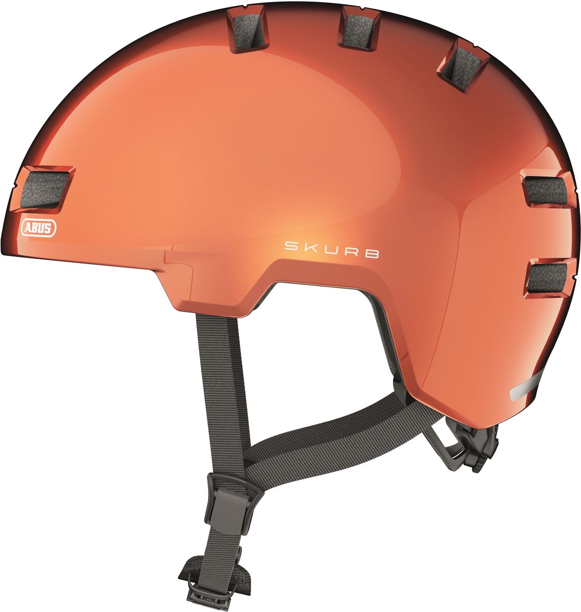 Abus helm Skurb goldfish 55-59cm Oranje