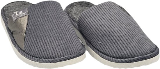 Berussa-Ozt Pantoufles confortables avec doublure chaude - 100 % Coton - Semelle EVA légère - Unisexe 41/45