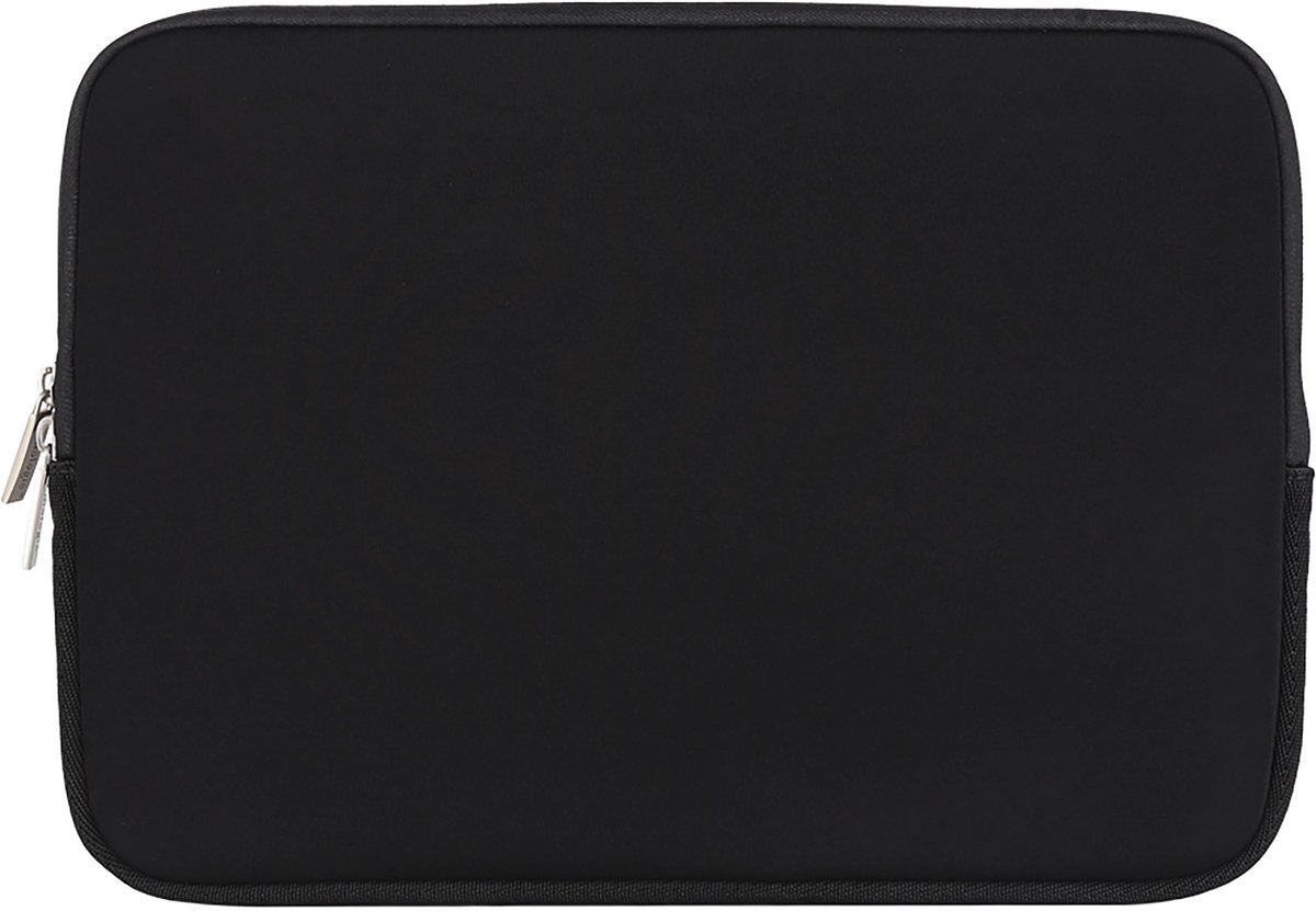 Pomologic Neoprene Hoes MacBook Pro 16/Air 15 – Specifiek voor MacBook Pro 16 inch – Strak en Stijlvol Ontwerp – Duurzaam Neopreen Materiaal - Zwart