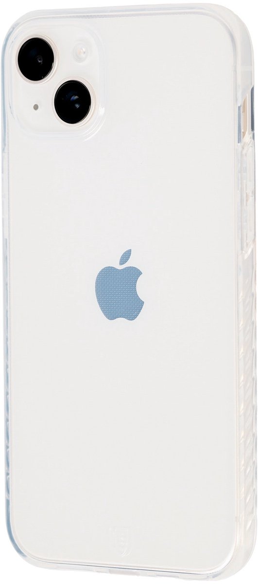 BodyGuardz Carve Case - geschikt voor iPhone 14 Plus - gemaakt van bio-plastics - met anti-bacteriële bescherming - Clear