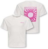 ONLY - KOGRUTH SUN LIFE S/S TOP BOX CS JRS Meisjes T-shirt