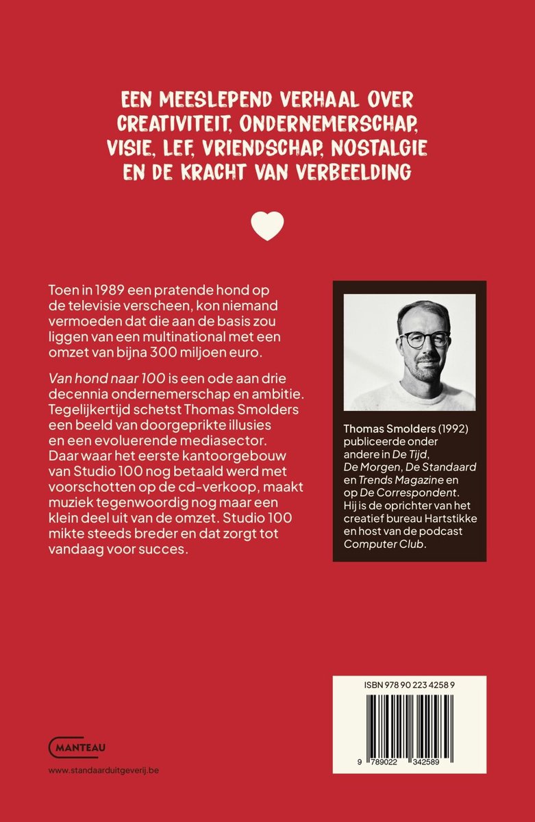 Van hond naar 100 - back cover