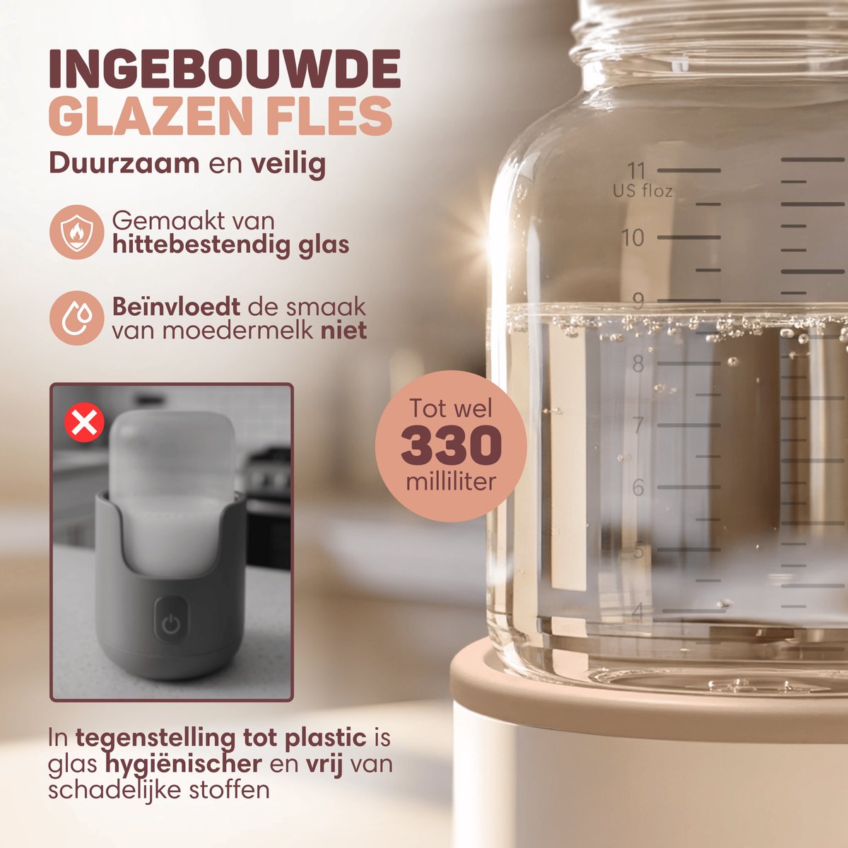 Vulpes Goods Babycare - Flessenwarmer Elite thumbnail 3