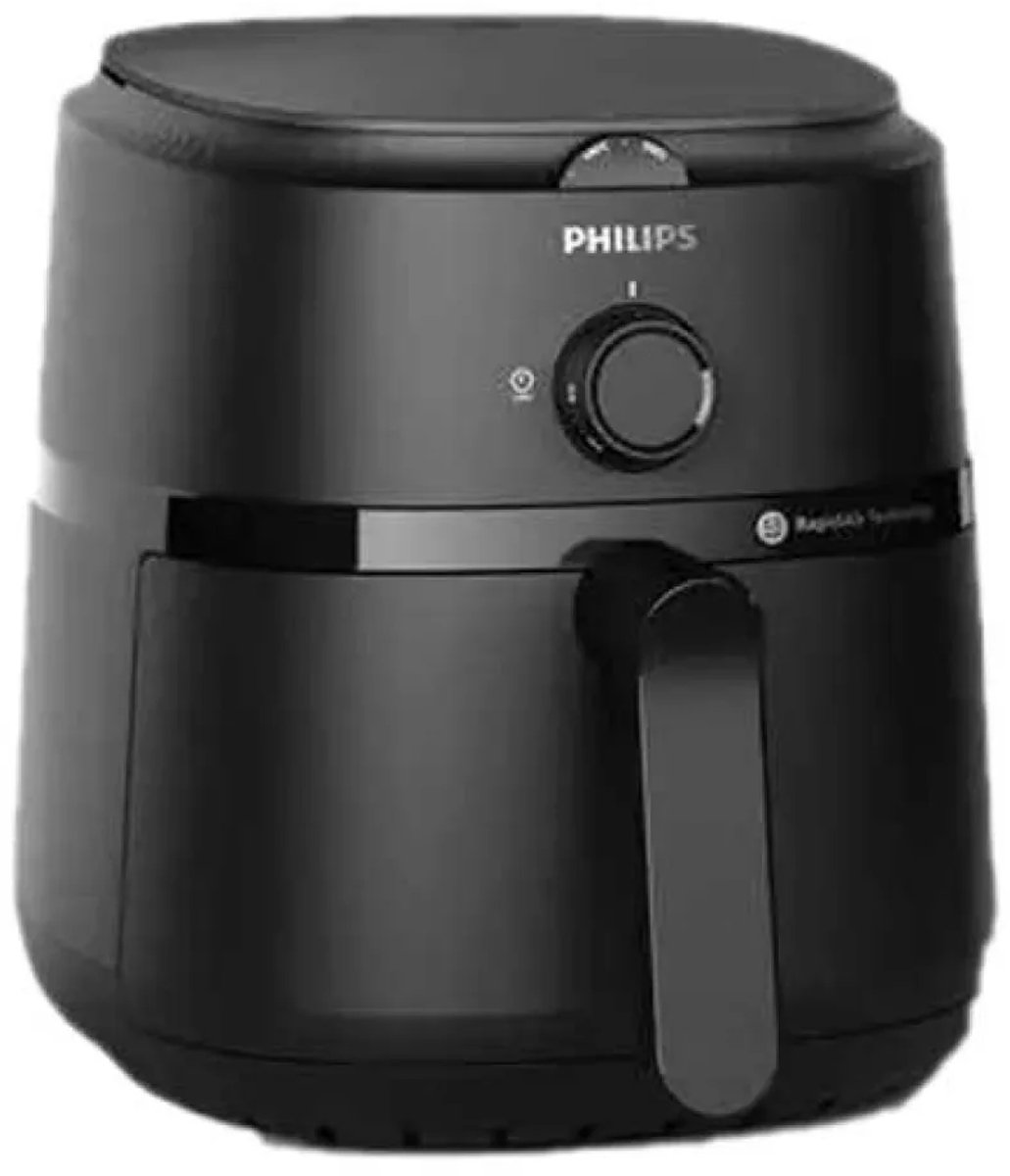 Philips 1000 Series Airfryer - NA120/00 - Draaiknopbediening - 4.2L - Tot 4 Personen - Zwart — afbeelding 4