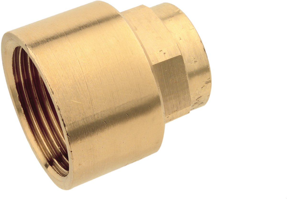 KIRCHHOFF BR overgangsmof, blanco, 18 mm x 1/2"BI, 1 mof (4270g) (10x)