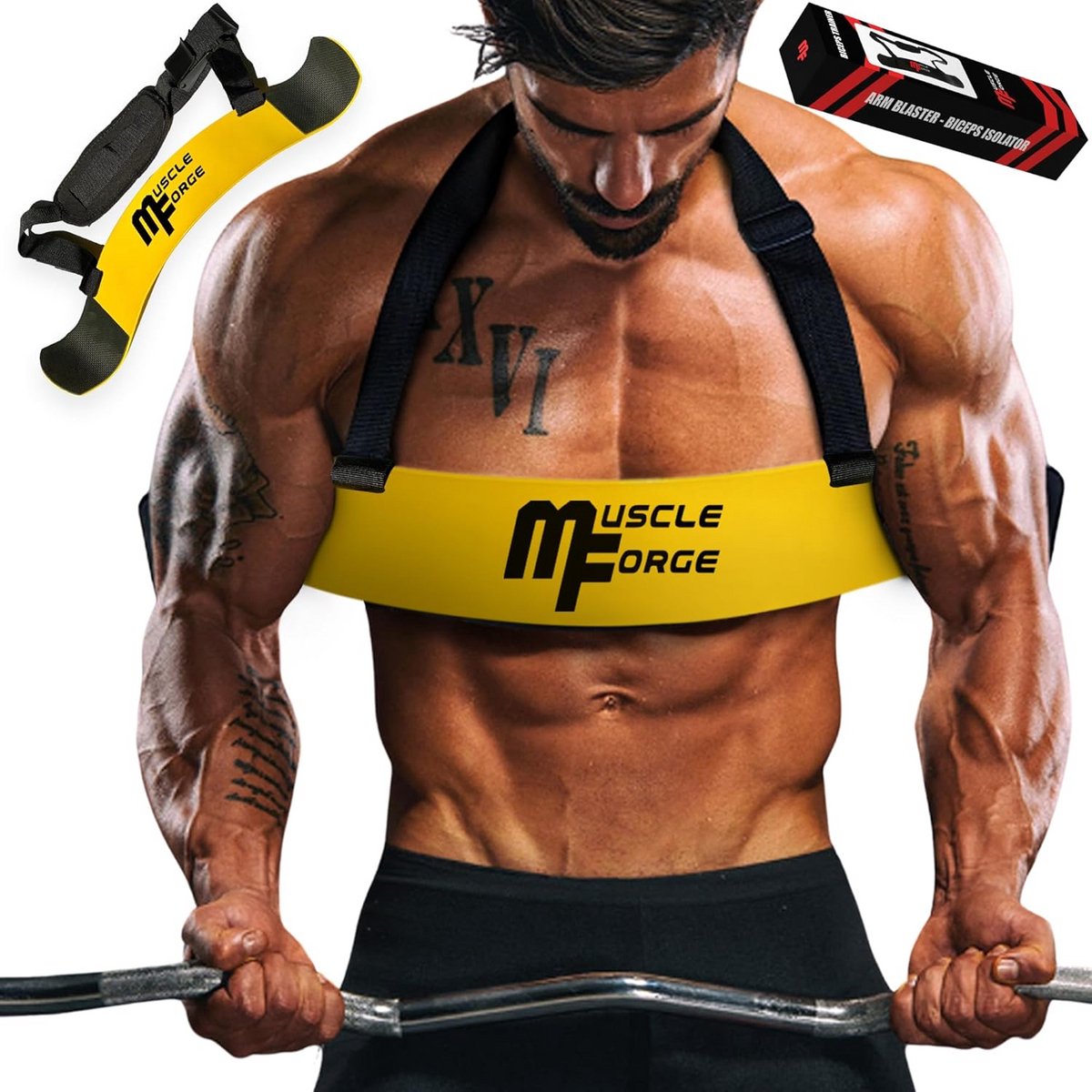 Biceps Isolator Arm Blaster voor Maximale Spiergroei en Krachttraining