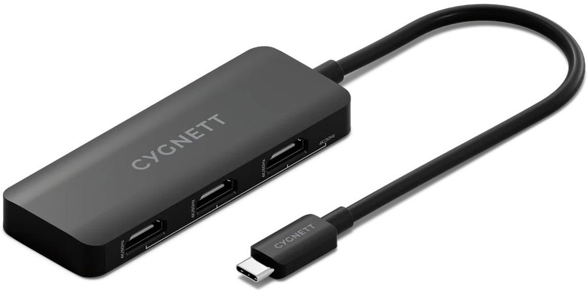 Cygnett USB-C naar HDMI Hub - Zwart