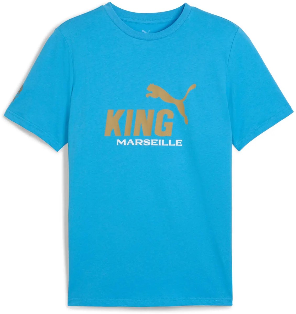 T-shirt logo OM King 2025/26 Blauw