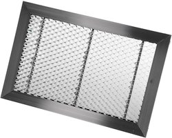 Werktafel voor CNC-bewerking, lasersnijbed, 300x200 mm, bijenkorf design.