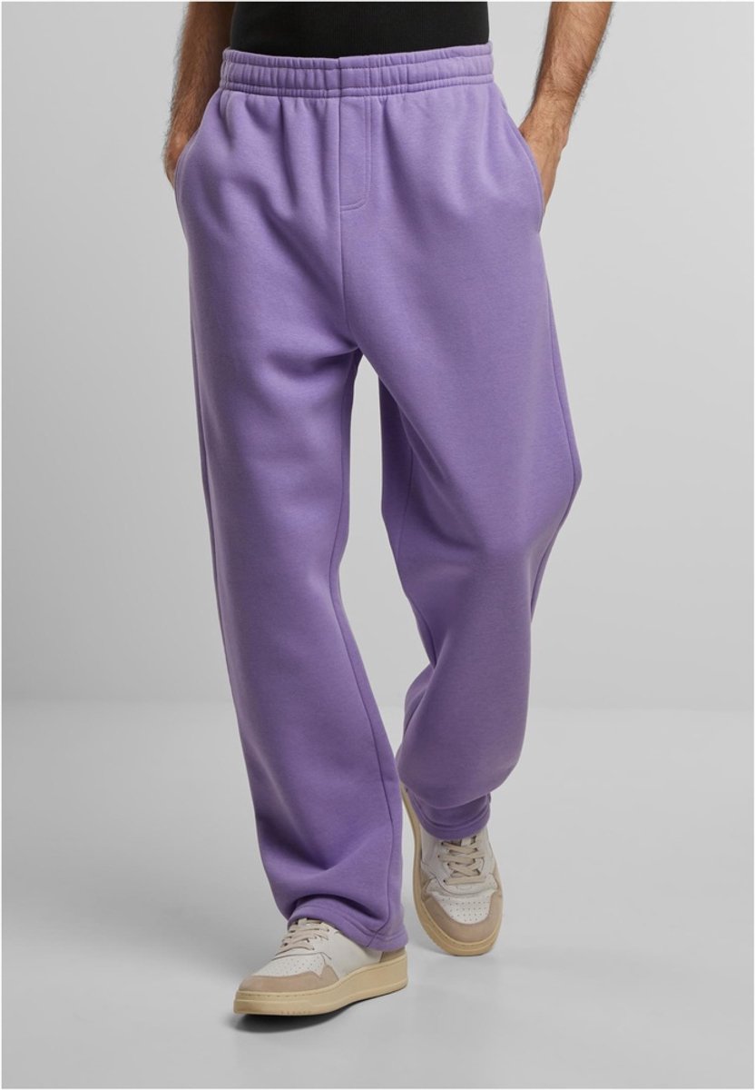 Urban Classics Fluffy Heren joggingbroek 3XL Paars