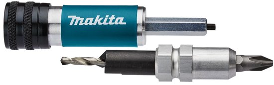 Makita quad driver bit, met boor en schroefbit.