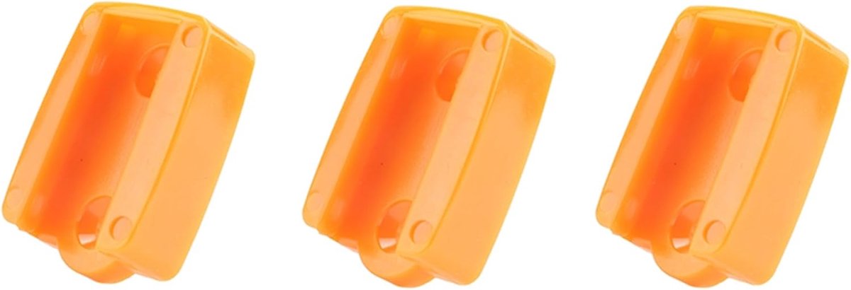 Pers Onderdelen - Juicer Onderdelen - Citrus Persen - Set van 3 - 4x3x1 cm - Oranje