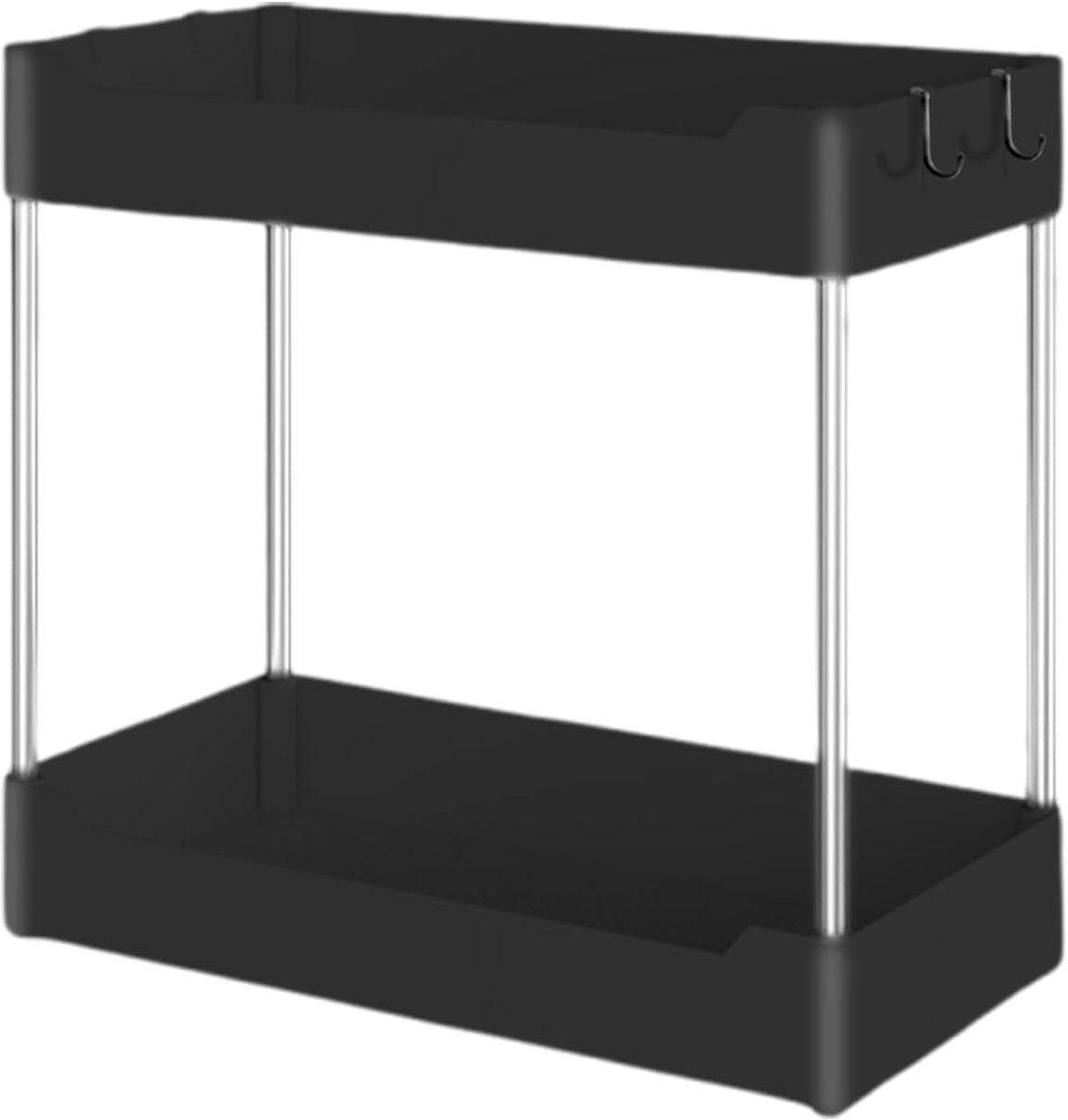Onderkast Opbergrek - Keuken Organizer - Ruimte Besparen - Grotere Tussenruimte - 32x14x30 cm