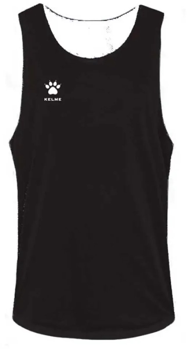 Kelme Reverse Pivot Mouwloos T-shirt Zwart 2XL Man