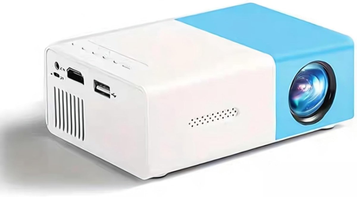 Mini Beamer - Draagbare Projector - Home Cinema - Diffuse Reflectie - 12.7 x 8.5 cm