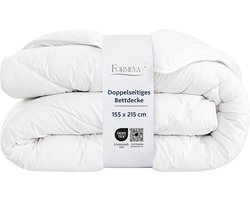 Dekbed 200x200 - Microvezel Dekbed - Heerlijk Slapen - Dubbelzijdig Bruikbaar - 200 bij 200 - Wit