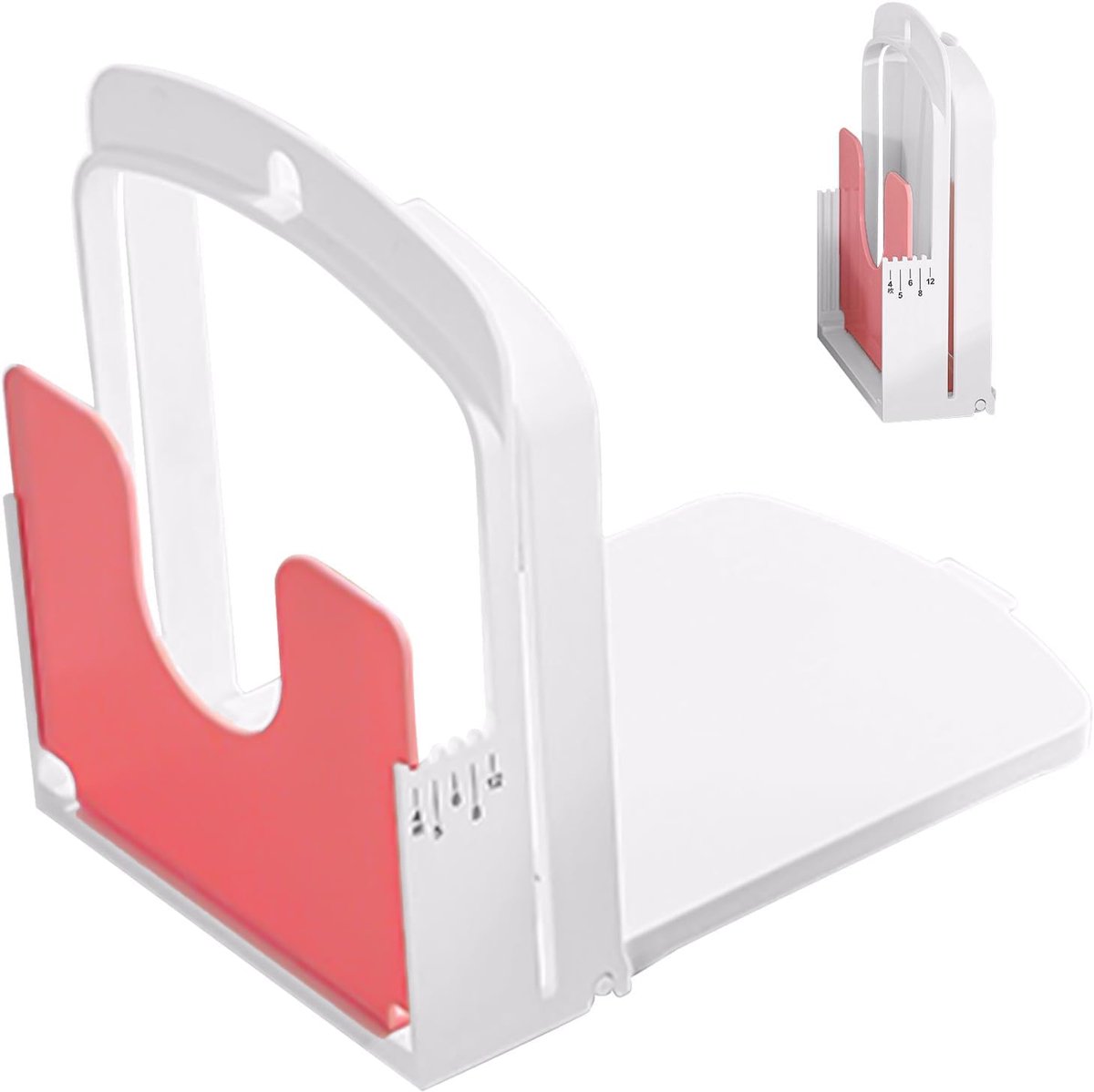 Broodsnijmachine Deegsnijder Gids Bakken Thuis Verstelbaar Ontwerp 225 x 15 x 19 cm Wit