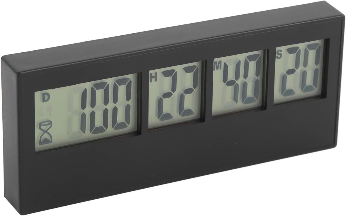 Countdown Klok - Digitale Timer - Speciale Gebeurtenissen - Groot LCD Scherm - 12 x 6 x 3 cm