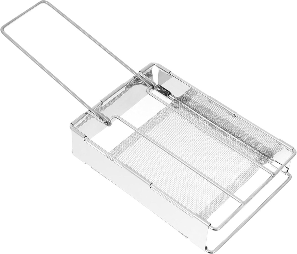 Barbecue Rooster - Grill Rek - Buiten Koken - Opvouwbaar Ontwerp - 16.5 x 11 cm - Zilver