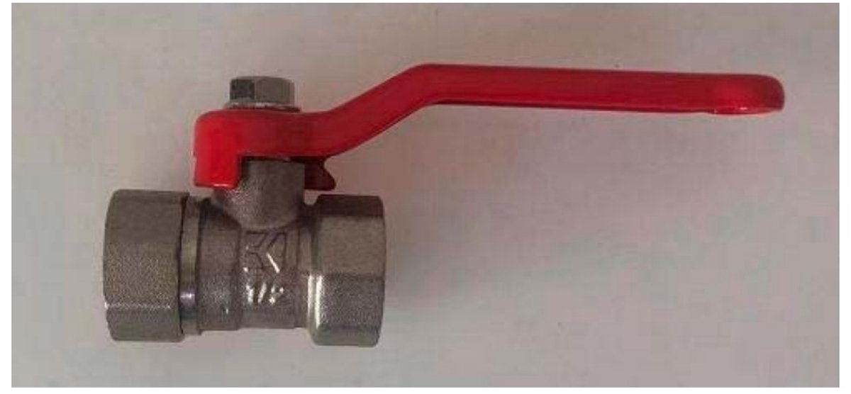 KIRCHHOFF Kogelkraan Geperst Messing - Vernikkeld - 1/2"BI