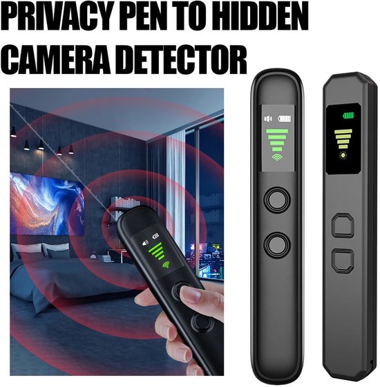 Detectoren en volgapparaten voor verborgen camera's, geschikt voor camera's in hotels, woningen en kantoren. van Merkloos — afbeelding 2
