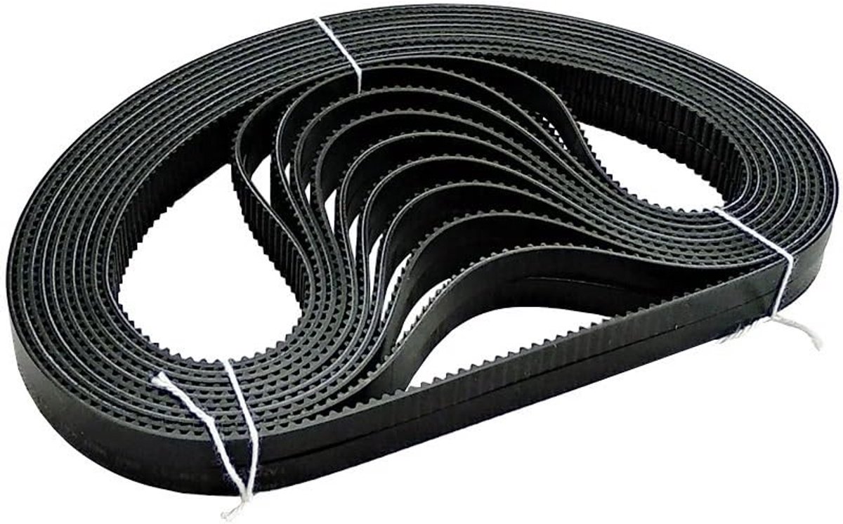 Aandrijfriemen Transportbanden Broodmachine Reparatie Duurzaam Rubber Materiaal 420-570 Mm Zwart