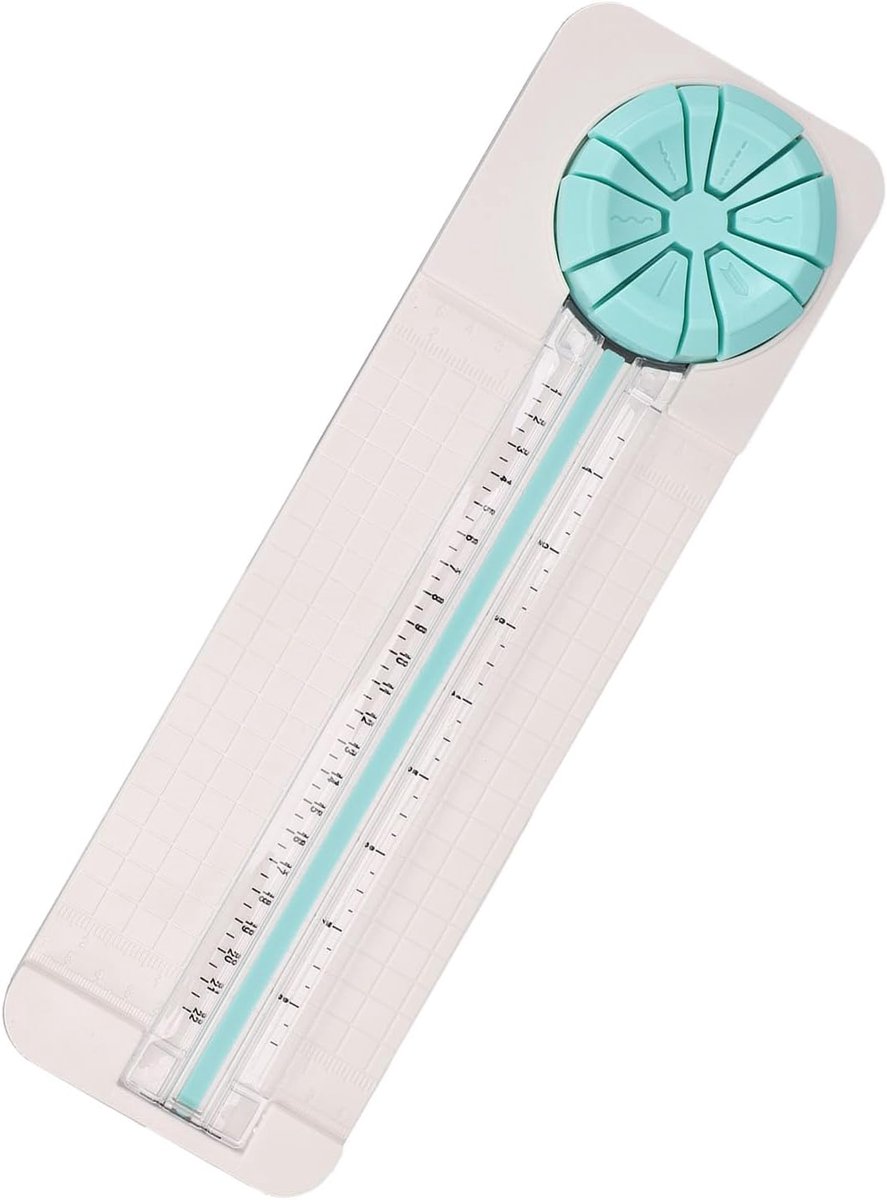 Papiersnijder 6-in-1 - Handwerk Tool - Kaarten Maken - Verschillende Snijranden - 35 x 10.8 cm