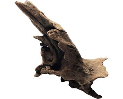 Houten Aquarium Decoratie - Natuurlijke Stam - Aquarium Landschap - Veilig voor Waterkwaliteit - 5-10 cm Lengte - Houtkleur