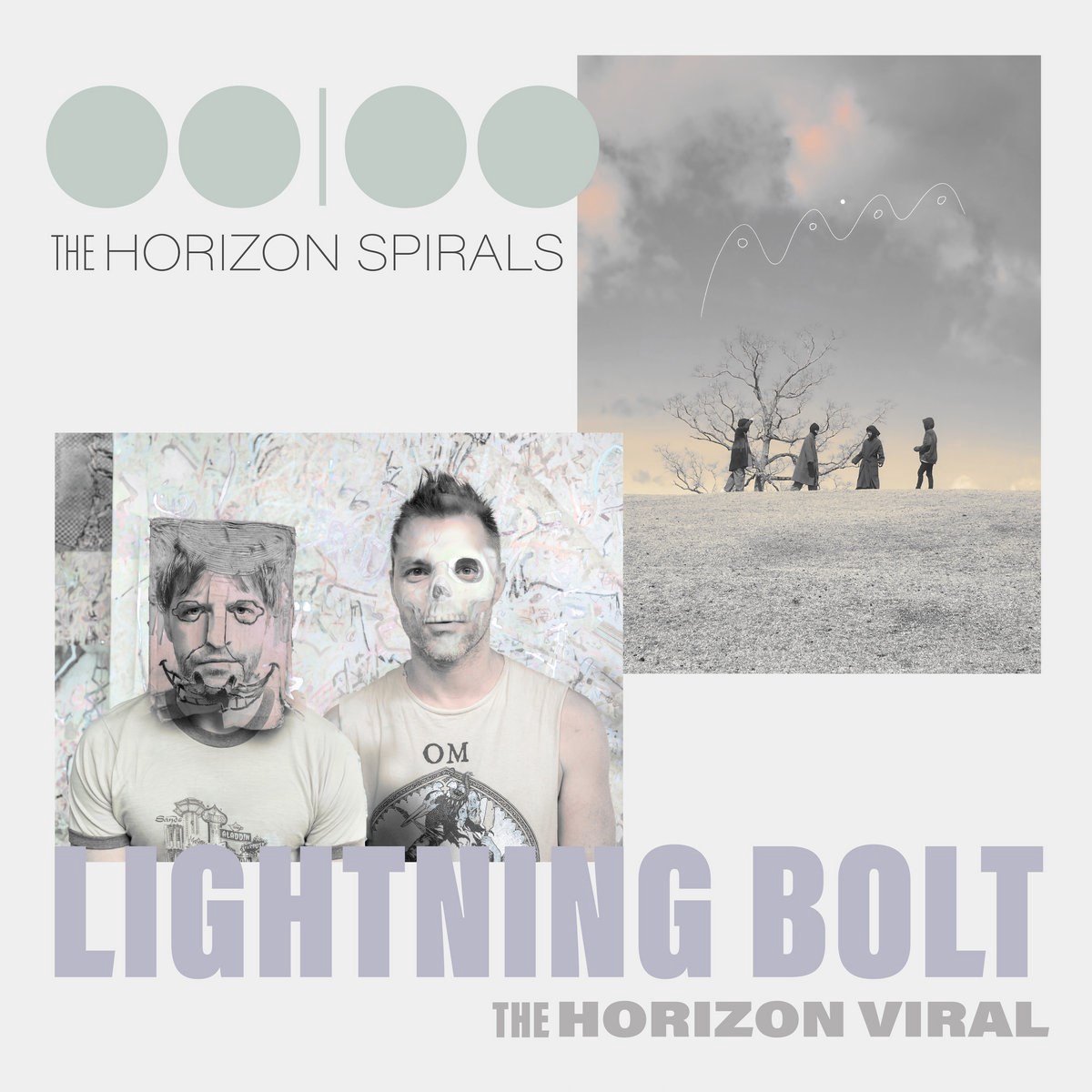 Ooioo & Lightning Bolt - The Horizon Spirals / The Horizon Viral (CD)
