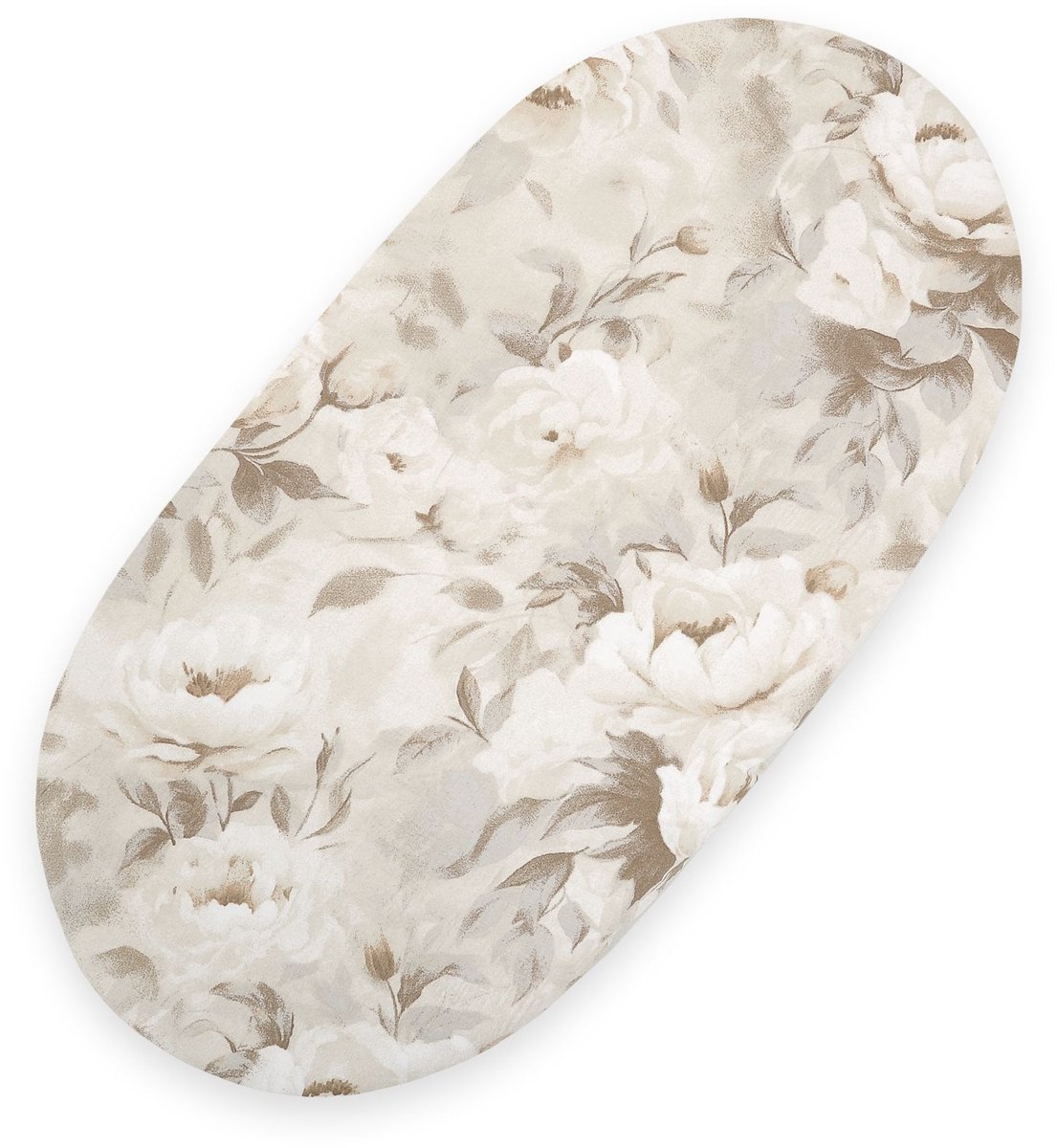 Wieg hoeslaken «Suave» | Rozen (beige)