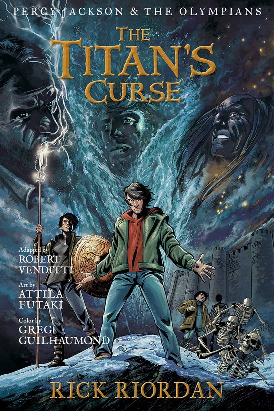 Titans Curse The Graphic Novel - cover