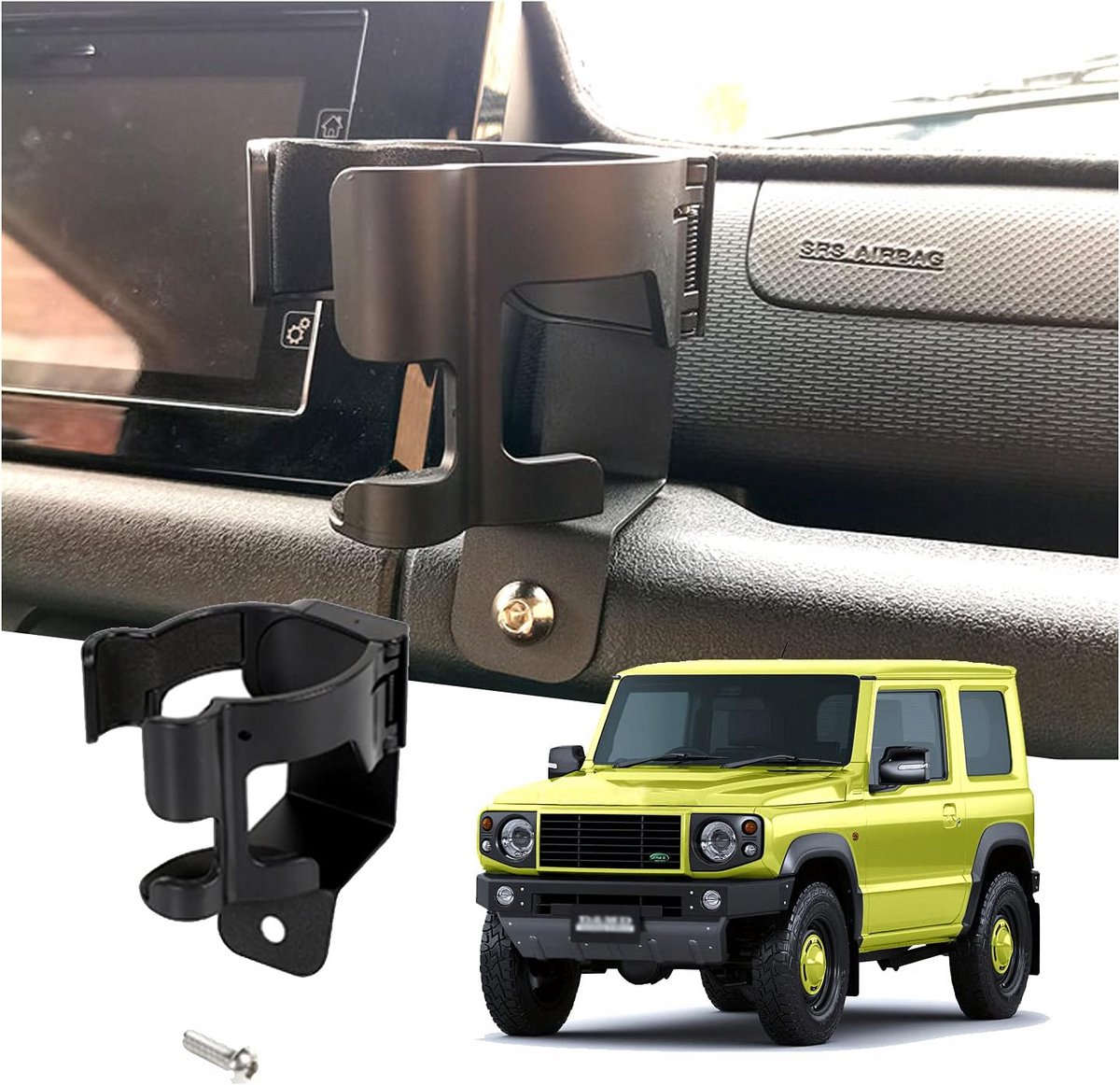 Bekerhouder en Organiser voor Auto - Mobiele Telefoonhouder en Praktische Accessoires