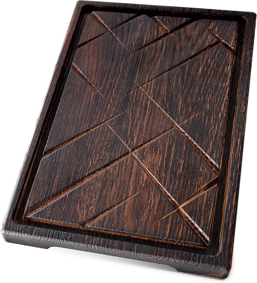 Houten Steakplank van Eikenhout 30 x 20 cm - Perfect voor Feestelijke Gelegenheden