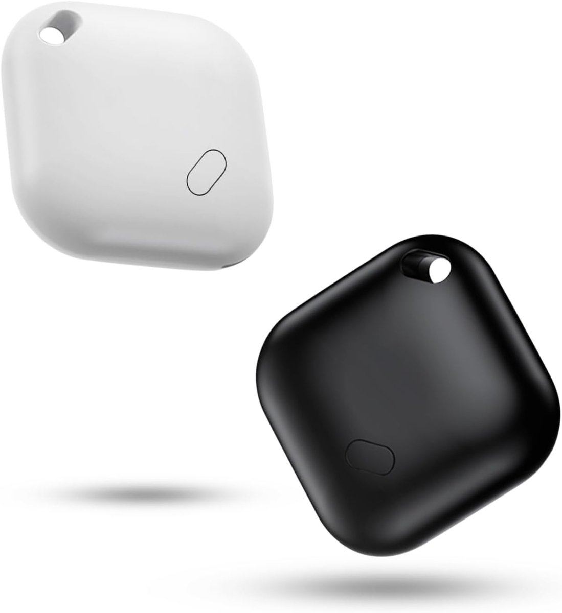 Bluetooth Sleutellocator - 2 Packs Zoekhulp voor Portemonnee, Bagage en Koffers - 30 Meter Bereik, Waterdicht, Vervangbare Batterij