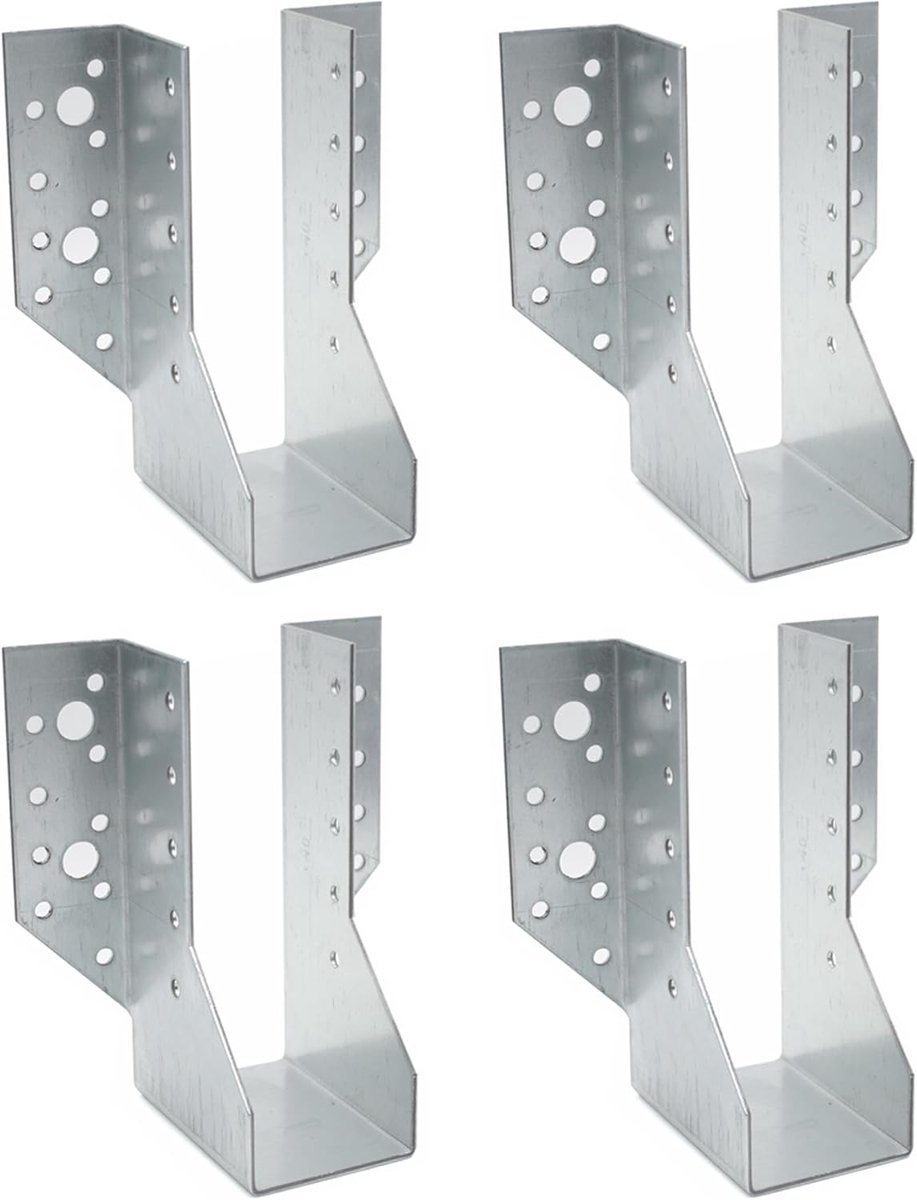 Balkdragers 4-pack | Balkschoenen type A | 48 x 136 x 75 mm | Zink