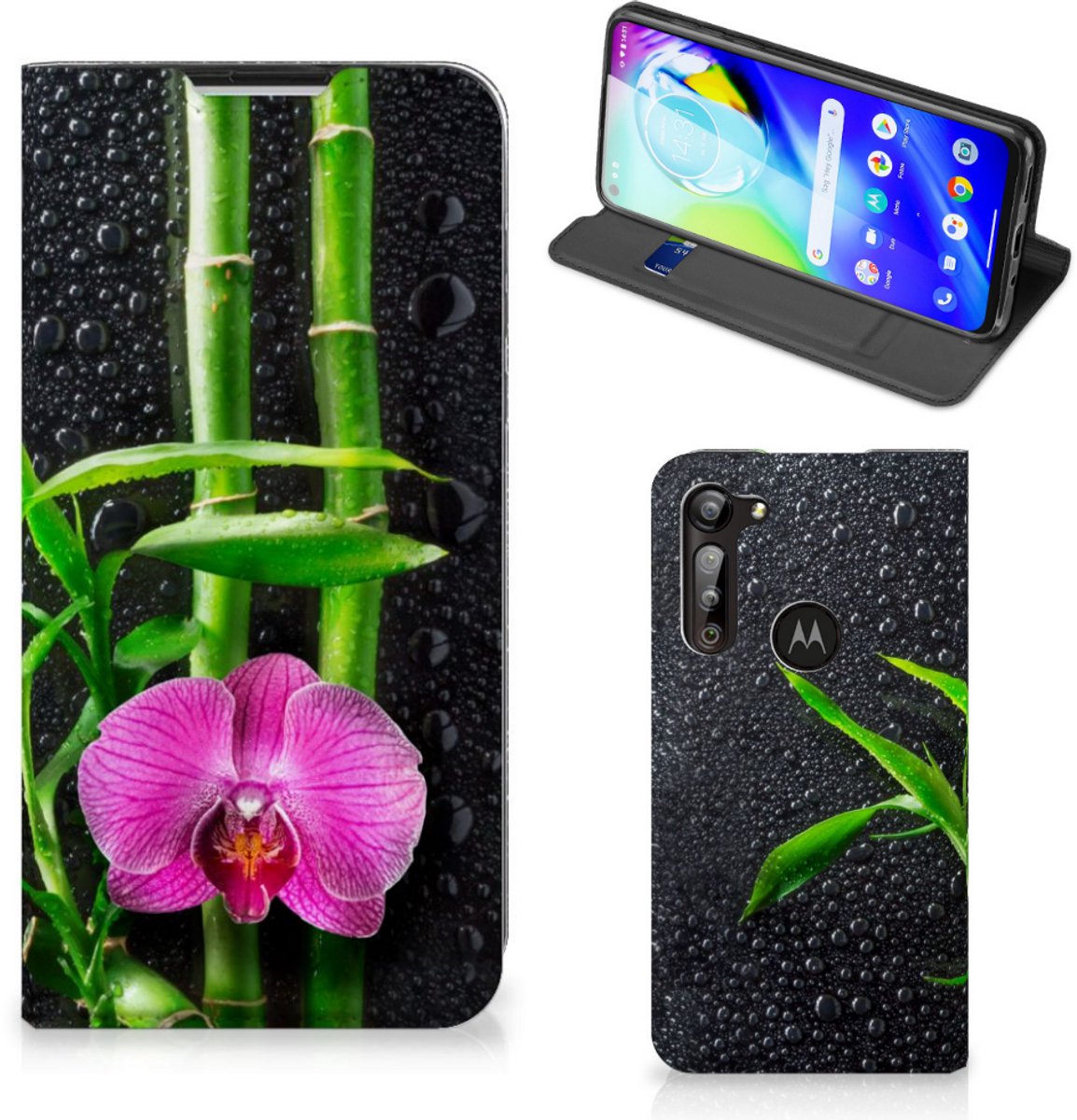 Motorola Moto G8 Power Smart Cover Orchidee