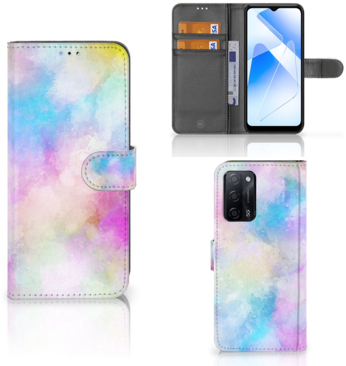 Hoesje OPPO A16/A16s/A54s Watercolor Light