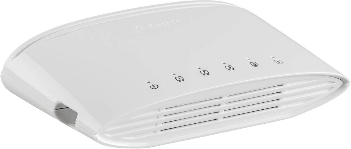 5-Port Gigabit Switch Desktop voor Snelle Netwerkverbindingen
