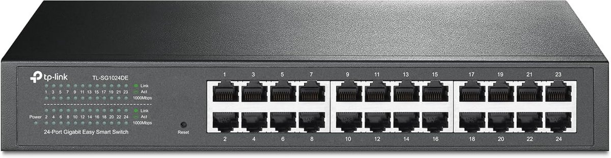 Gigabit Easy Smart Switch met 24 Poorten