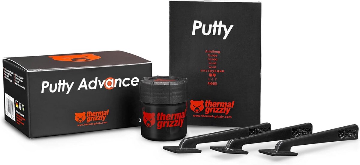 Thermal Putty voor GPU Modding en Vervanging van Thermische Pads - 30g