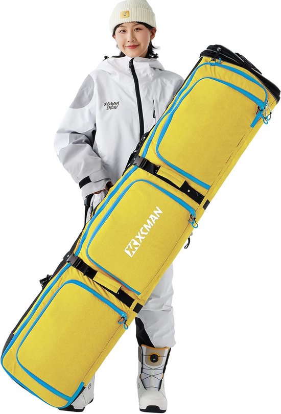 MONS Poeder Snowboard Bescherming Zachte Hoes voor Board Bag met Binding Open Krasbestendig Open (S