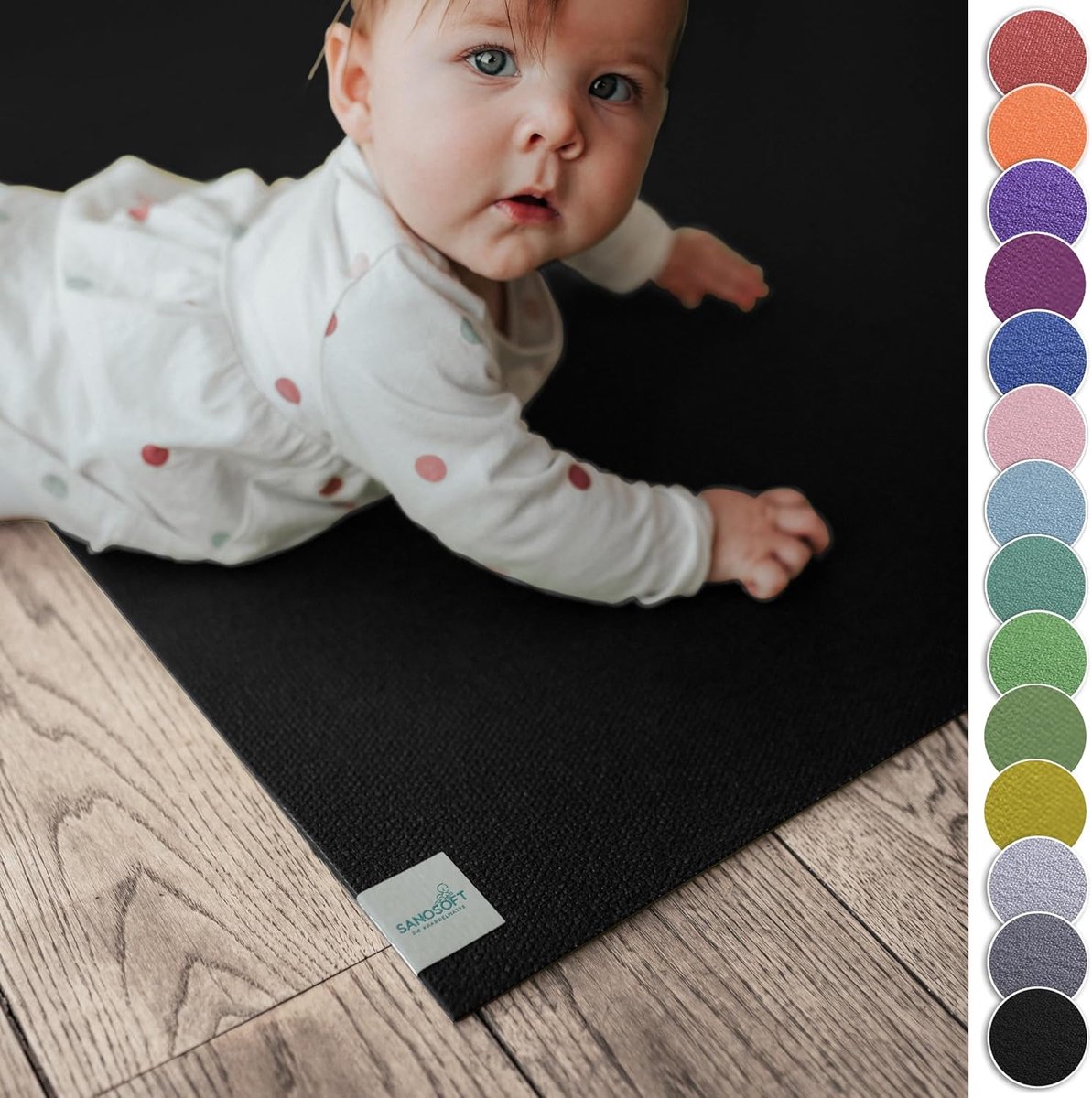 Antislip Kruipmat 60 x 100 cm - Waterafstotend en Veilig voor Kinderen