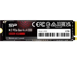 Silicon Power 2TB UD90 NVMe 4.0 Gen4 PCIe M.2 SSD TLC R/W tot 5.000/4.800MB/s (SP02KGBP44UD9005)