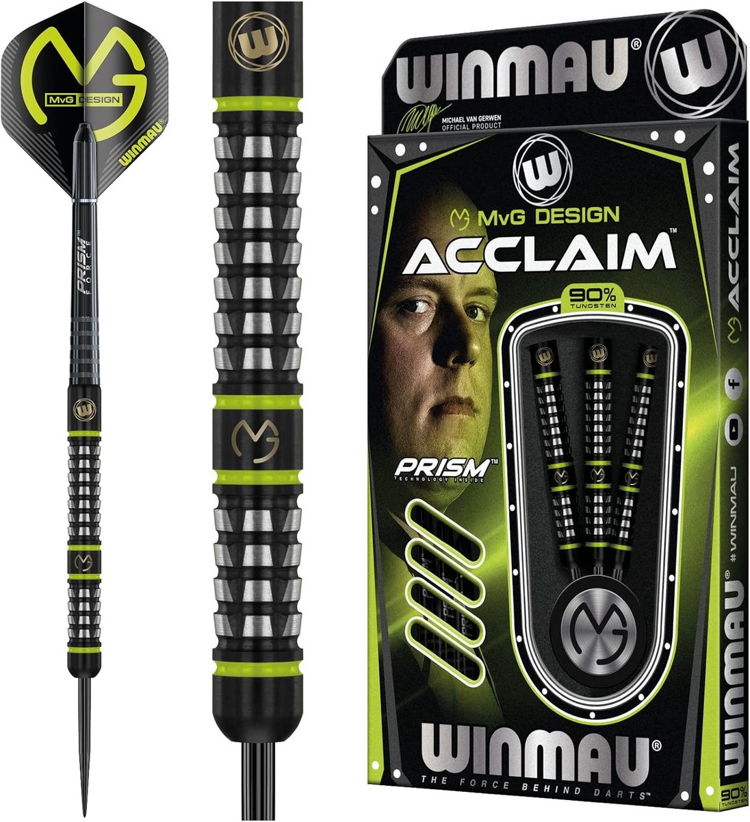 Tungsten Steel Tip Darts 25g Set met Flights en Shafts