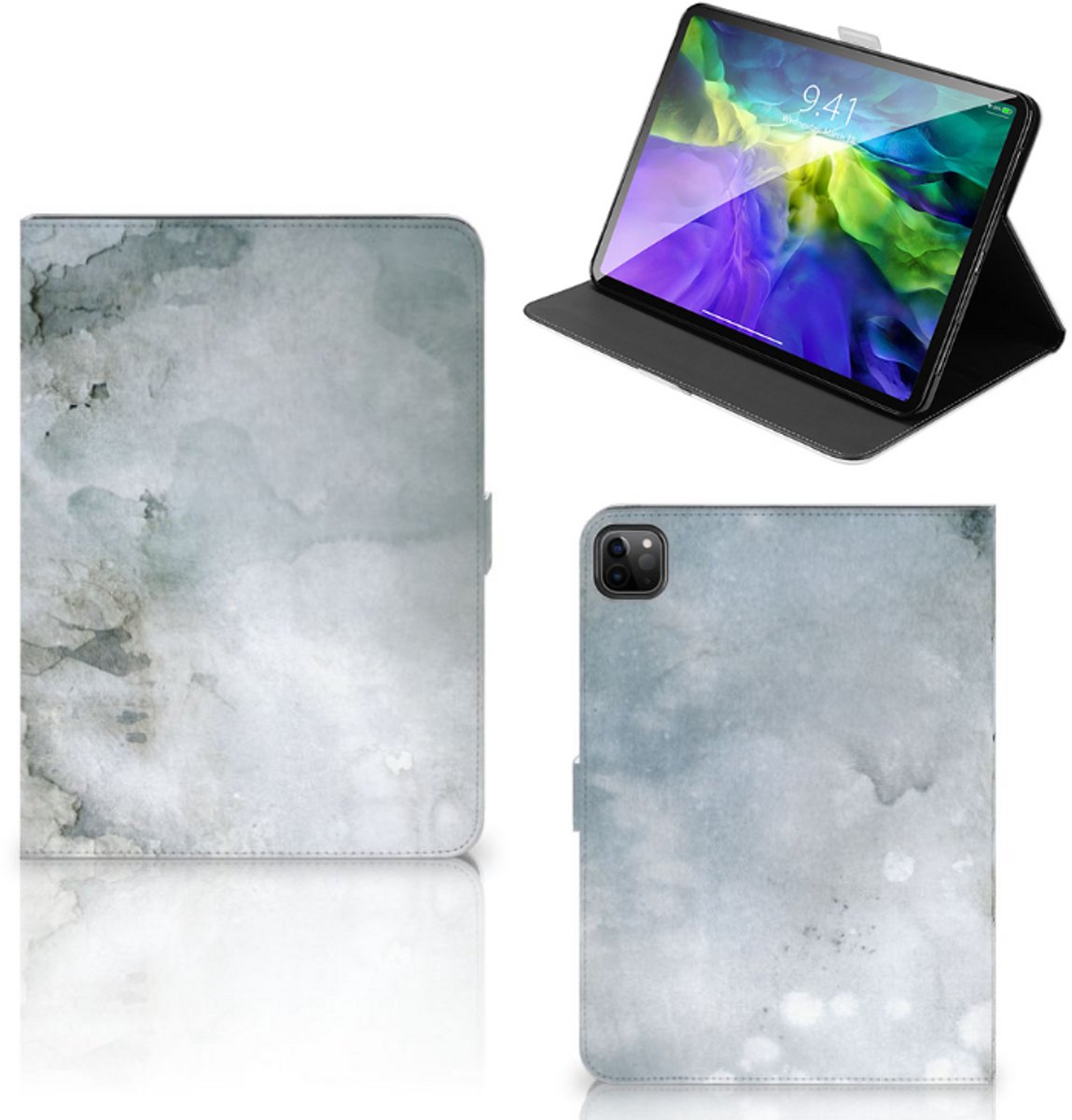Hoes iPad Pro 11 2020/2021/2022 Painting Grey