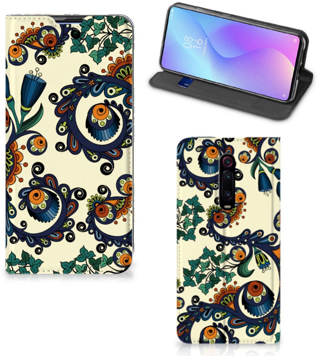 Telefoon Hoesje Xiaomi Redmi K20 Pro Barok Flower