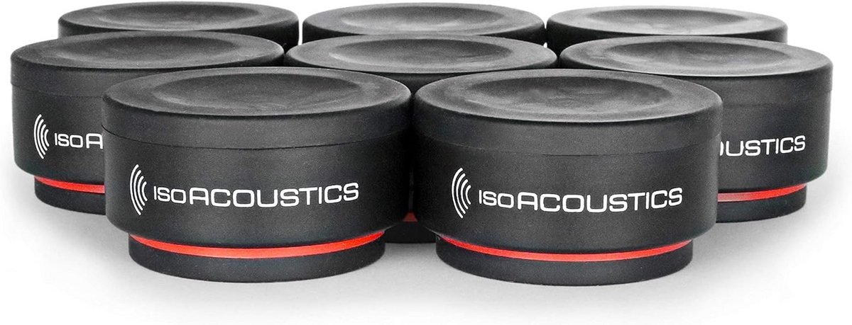 Akoestische isolatoren voor audio (8 stuks)